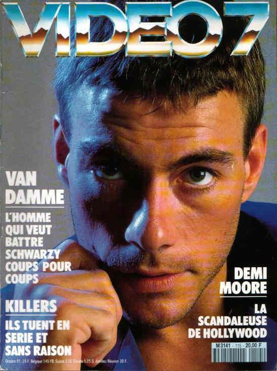 VIDEO 7 magazine side cover Issue 115 October 1991