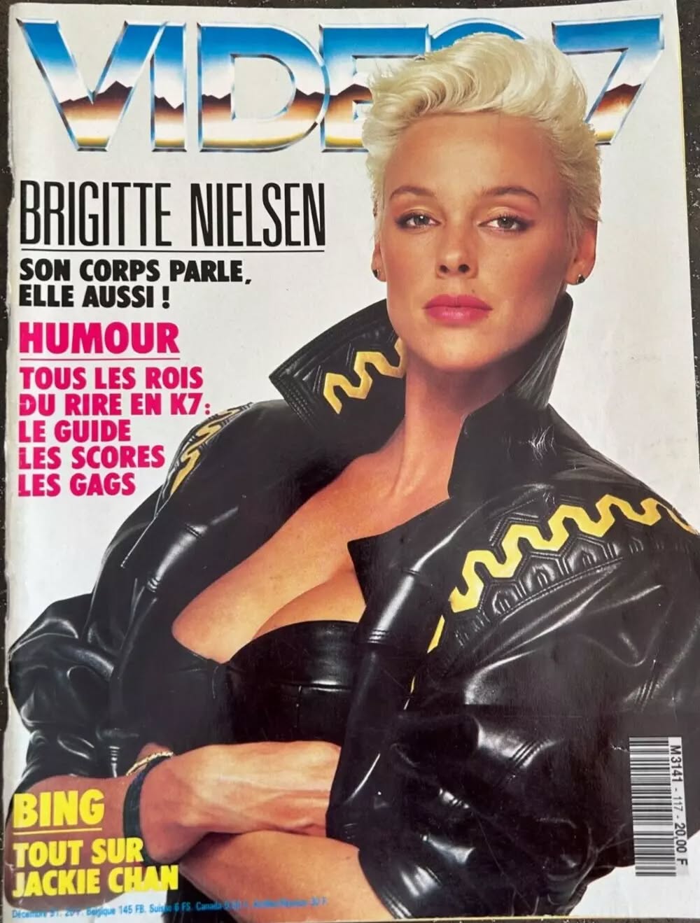VIDEO 7 magazine side cover Issue 117 December 1991