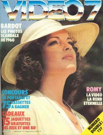 VIDEO 7 magazine side cover Issue 12 July/August 1982