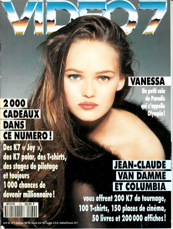 VIDEO 7 magazine side cover Issue 132 April 1993