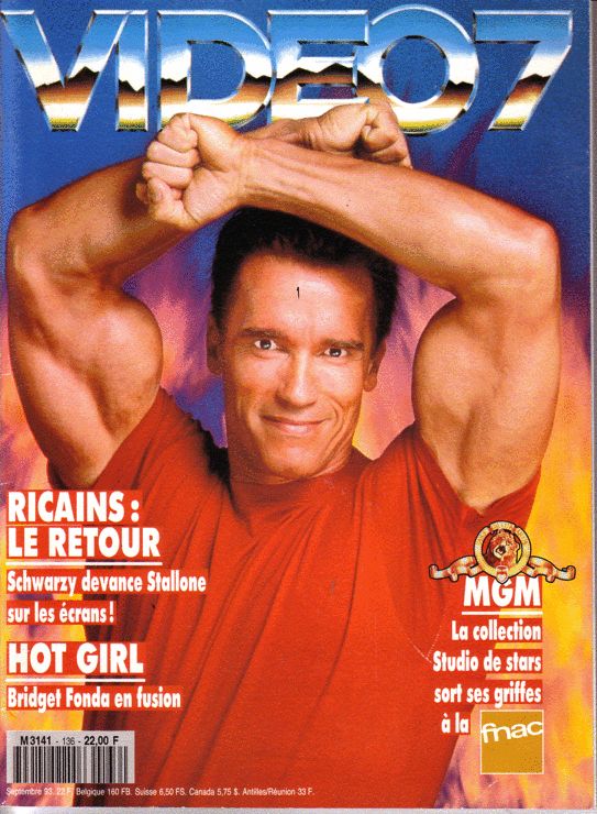 VIDEO 7 magazine side cover Issue 136 September 1993