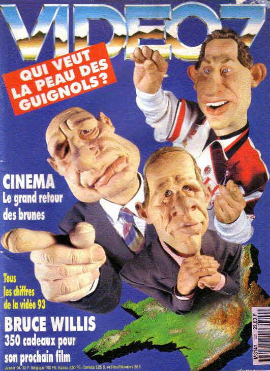 VIDEO 7 magazine side cover Issue 140 January 1994