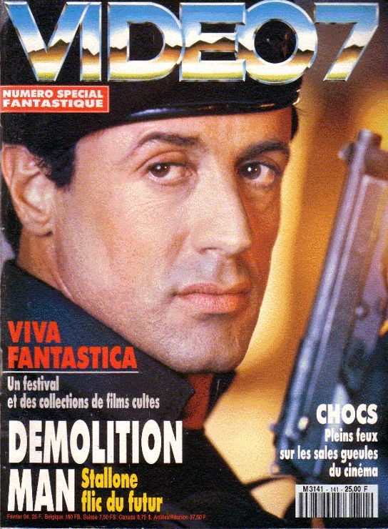 VIDEO 7 magazine side cover Issue 141 February 1994