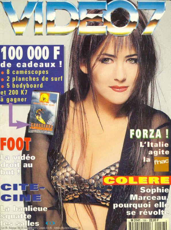 VIDEO 7 magazine side cover Issue 156 June 1995