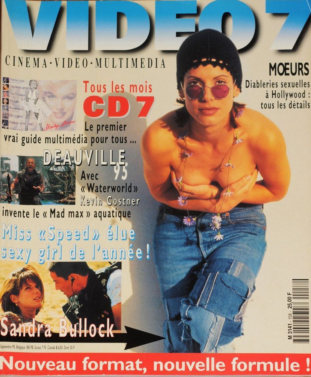 VIDEO 7 magazine side cover Issue 158 September 1995
