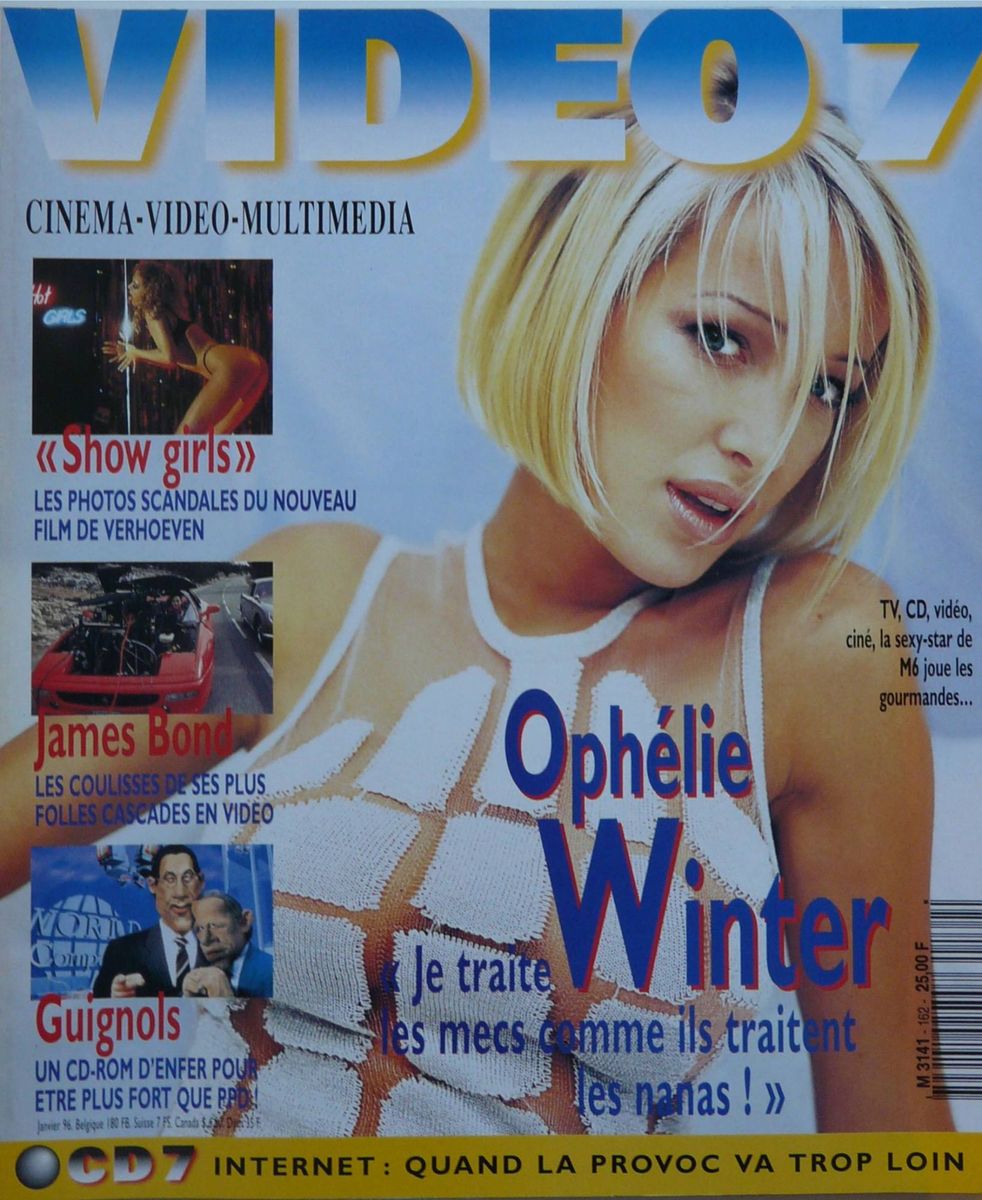 VIDEO 7 magazine side cover Issue 162 January 1996