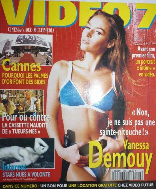 VIDEO 7 magazine side cover Issue 166 May 1996