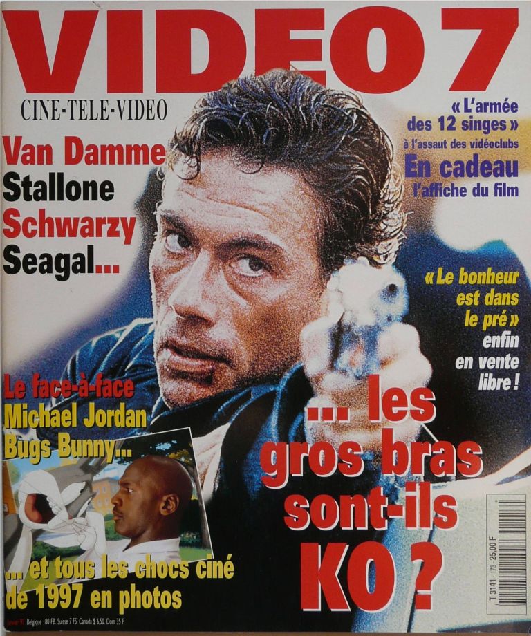 VIDEO 7 magazine side cover Issue 173 January 1997