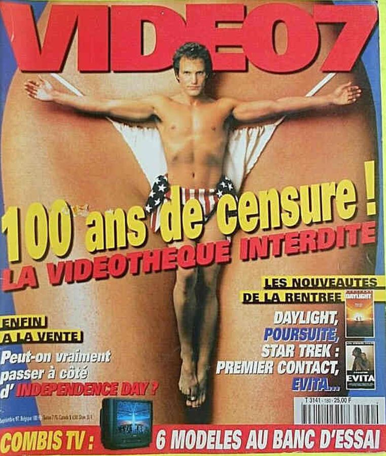 VIDEO 7 magazine side cover Issue 180 September 1997