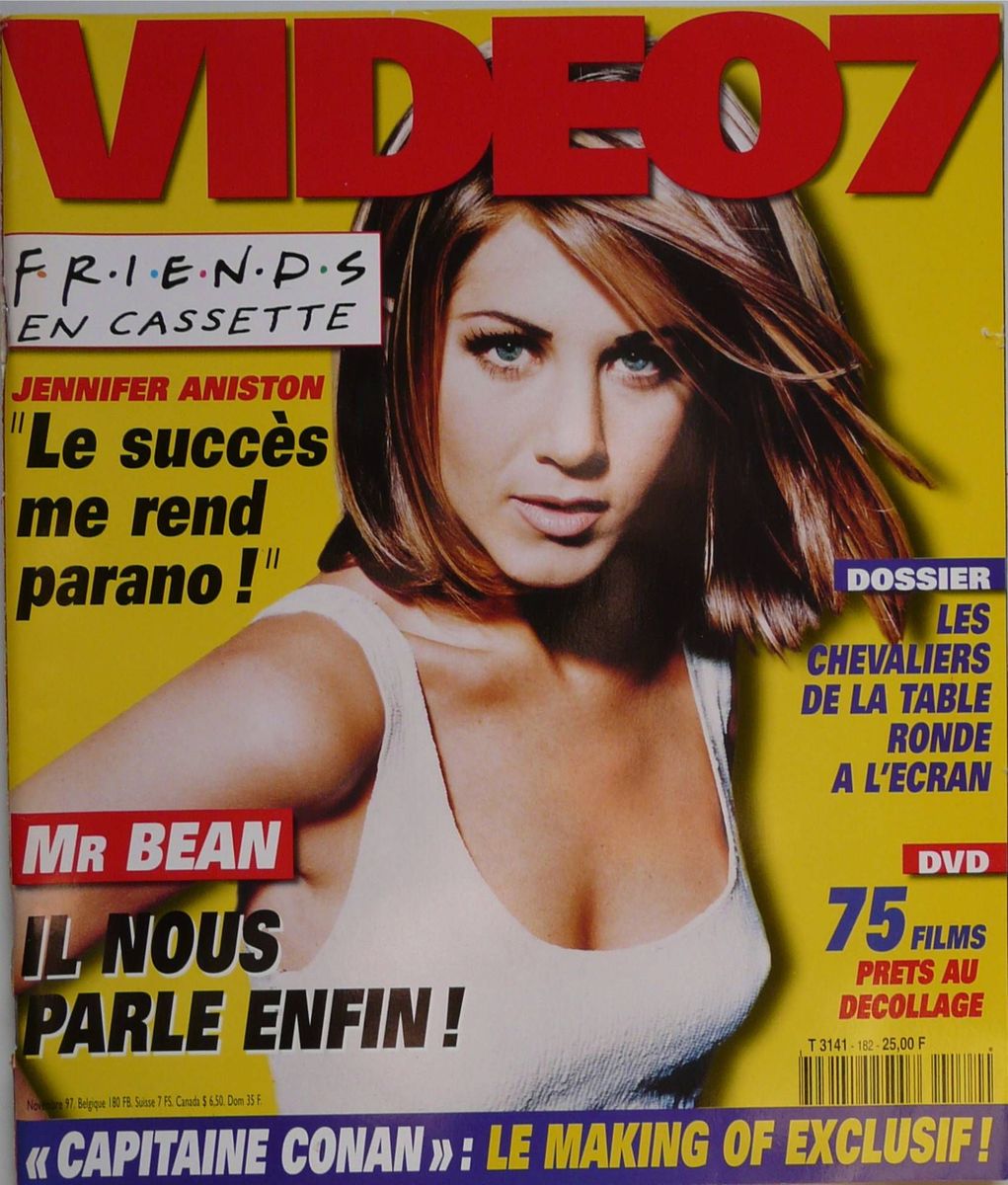 VIDEO 7 magazine side cover Issue 182 November 1997