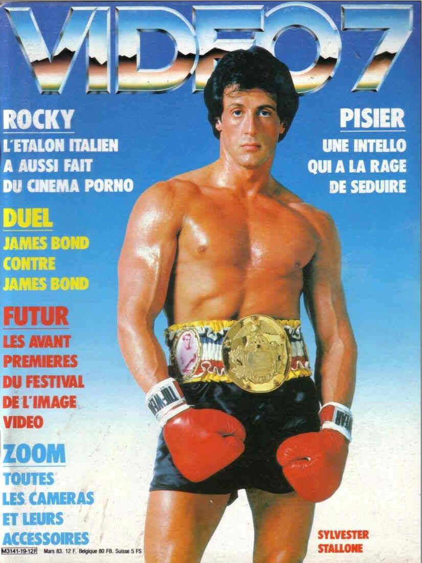 VIDEO 7 magazine side cover Issue 19 March 1983