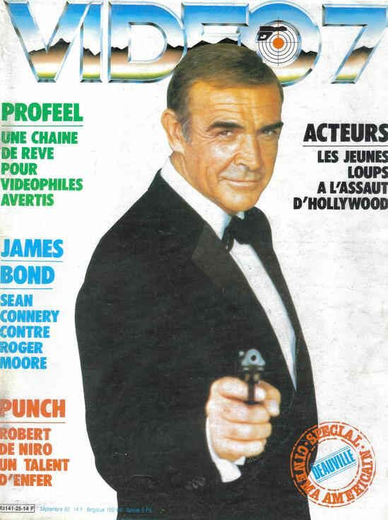 VIDEO 7 magazine side cover Issue 25 September 1983
