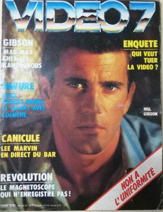 VIDEO 7 magazine side cover Issue 26 October 1983