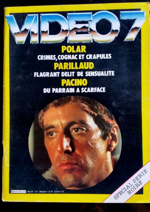 VIDEO 7 magazine side cover Issue 33 May 1984