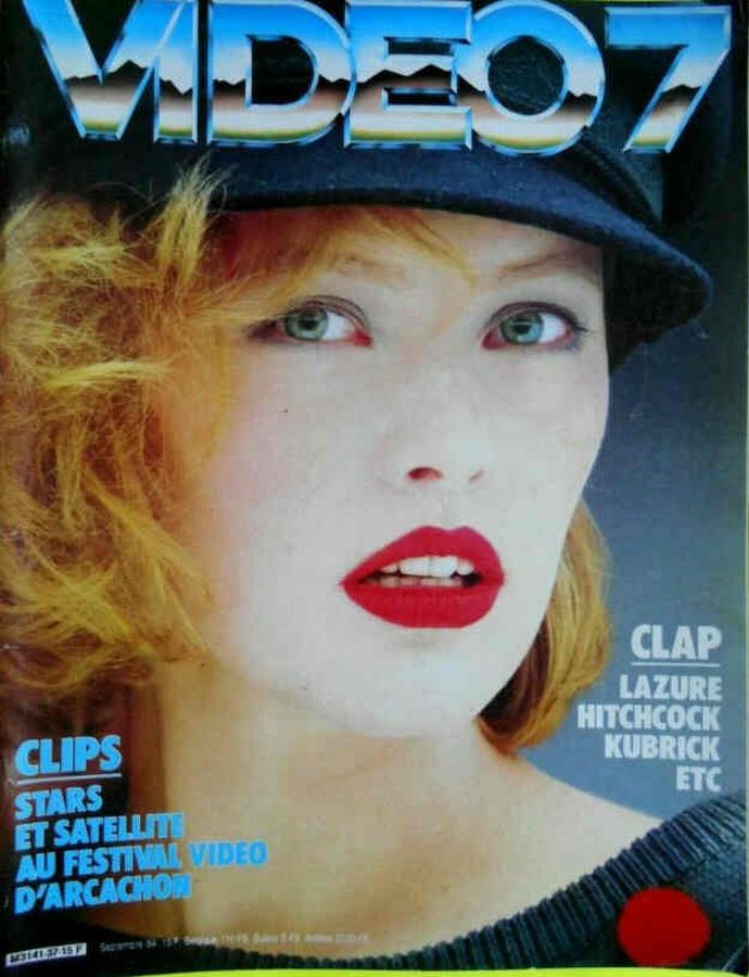 VIDEO 7 magazine side cover Issue 37 September 1984