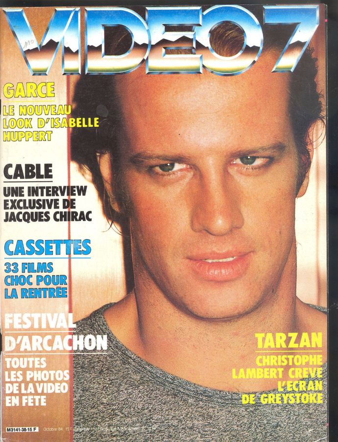 VIDEO 7 magazine side cover Issue 38 October 1984