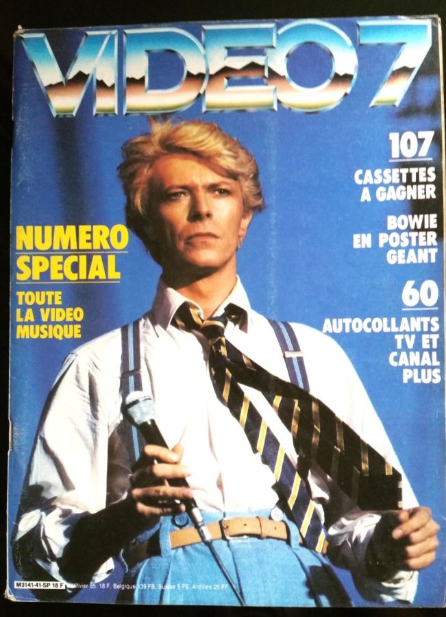 VIDEO 7 magazine side cover Issue 41 January 1985
