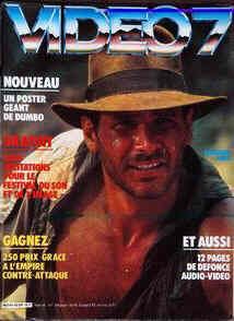 VIDEO 7 magazine side cover Issue 43 March 1985