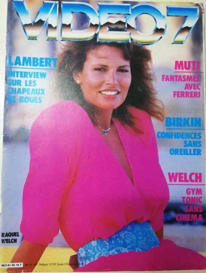 VIDEO 7 magazine side cover Issue 45 May 1985