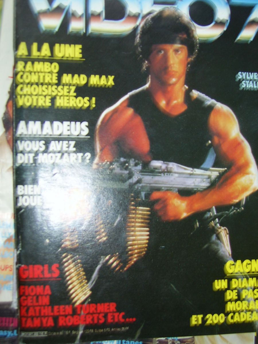 VIDEO 7 magazine side cover Issue 49 October 1985