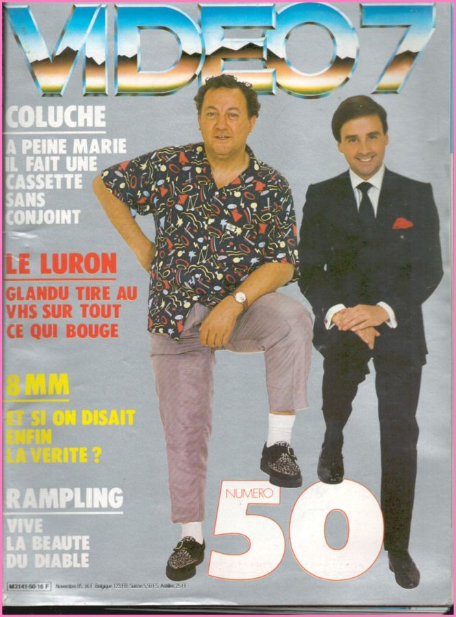 VIDEO 7 magazine side cover Issue 50 November 1985