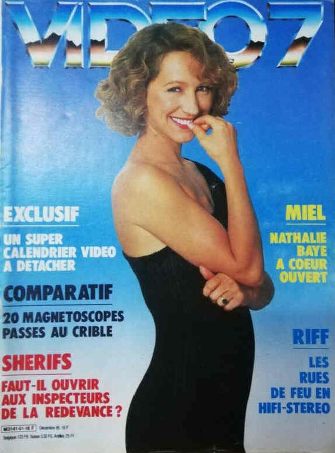 VIDEO 7 magazine side cover Issue 51 December 1985
