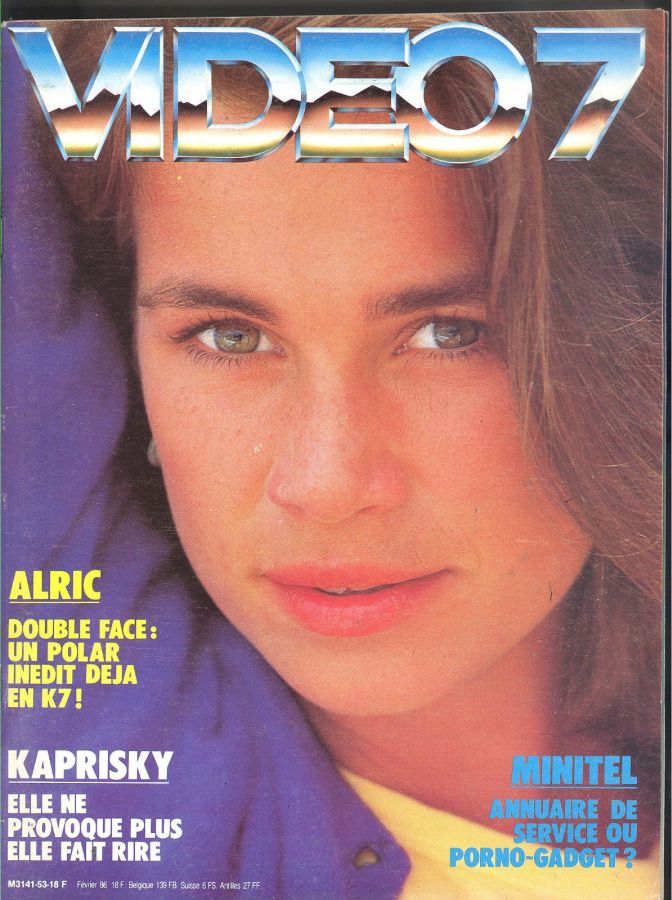 VIDEO 7 magazine side cover Issue 53 February 1986