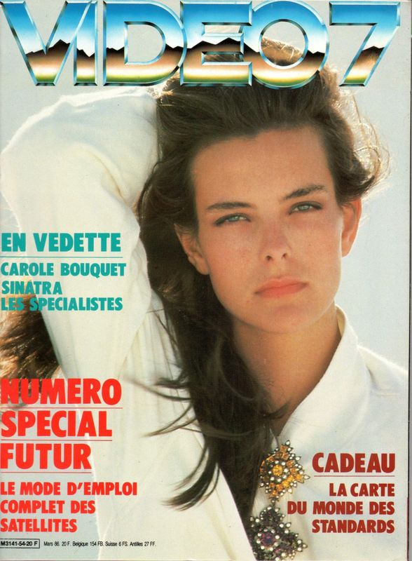 VIDEO 7 magazine side cover Issue 54 March 1986