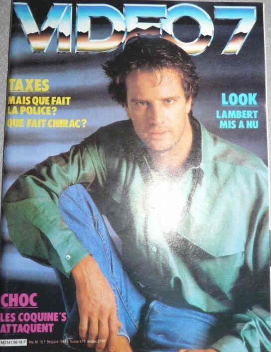 VIDEO 7 magazine side cover Issue 56 May 1986