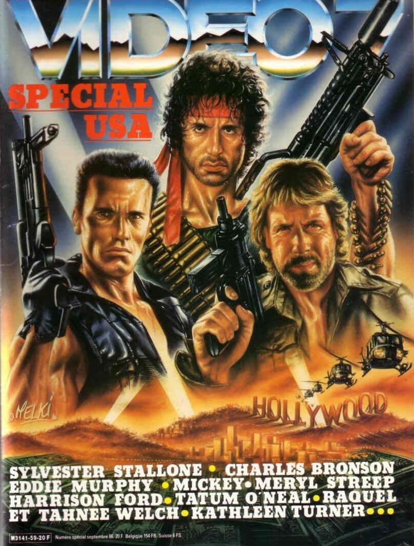 VIDEO 7 magazine side cover Issue 59 September 1986