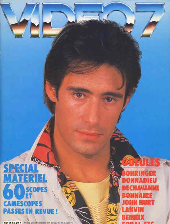 VIDEO 7 magazine side cover Issue 61 November 1986