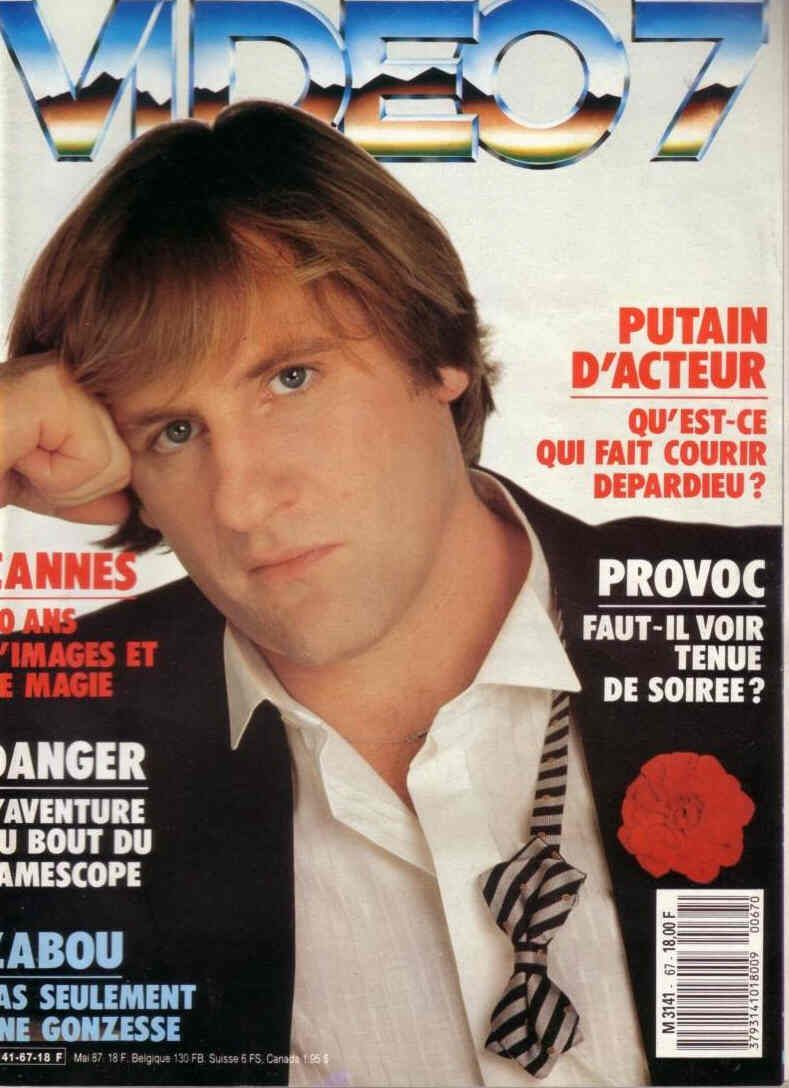 VIDEO 7 magazine side cover Issue 67 May 1987