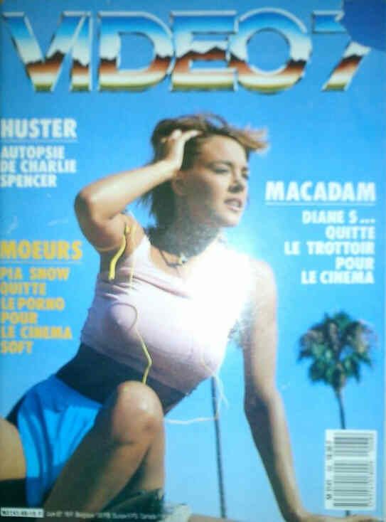 VIDEO 7 magazine side cover Issue 68 June 1987