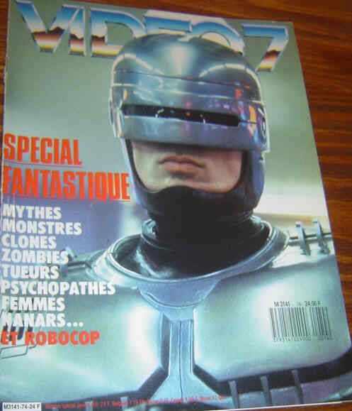 VIDEO 7 magazine side cover Issue 74 January 1988