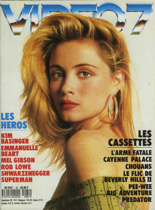 VIDEO 7 magazine side cover Issue 81 September 1988