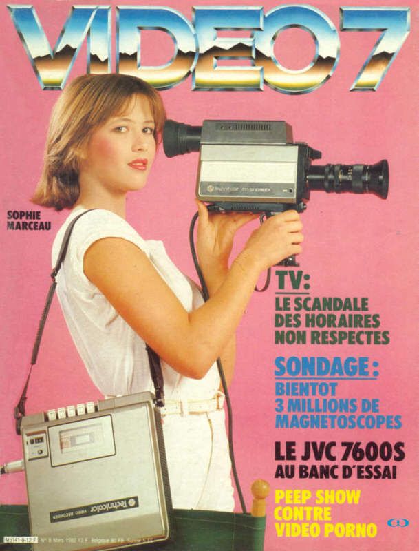 VIDEO 7 magazine side cover Issue 8 March 1982