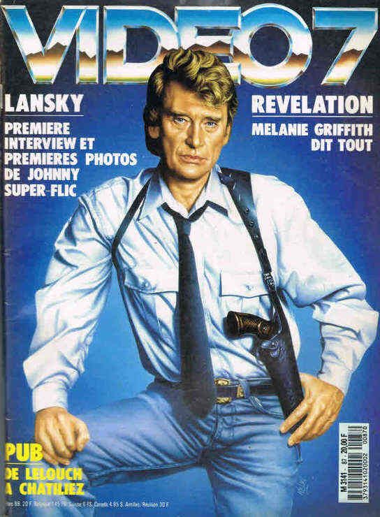 VIDEO 7 magazine side cover Issue 87 March 1989