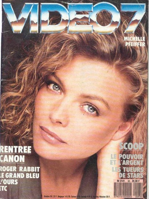 VIDEO 7 magazine side cover Issue 93 October 1989