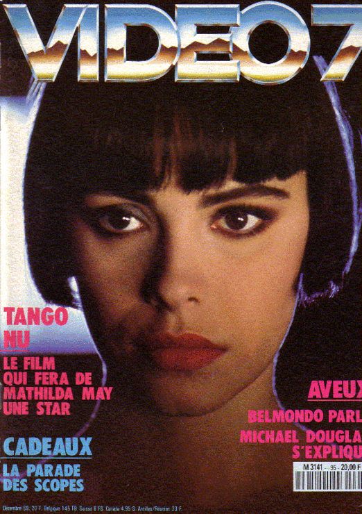 VIDEO 7 magazine side cover Issue 95 December 1989