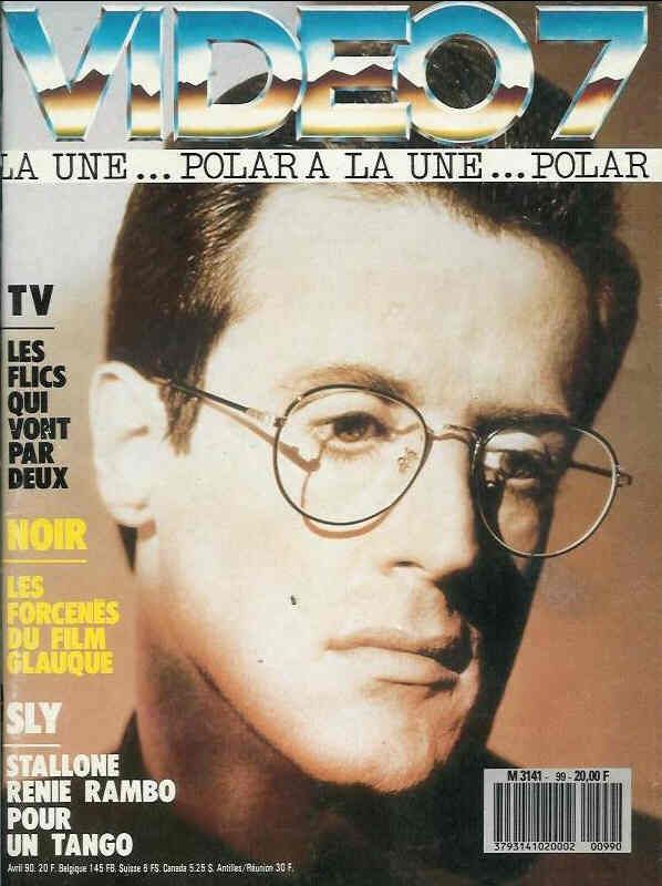 VIDEO 7 magazine side cover Issue 99 April 1990