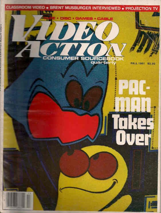 VIDEO ACTION magazine side cover Fall 1981