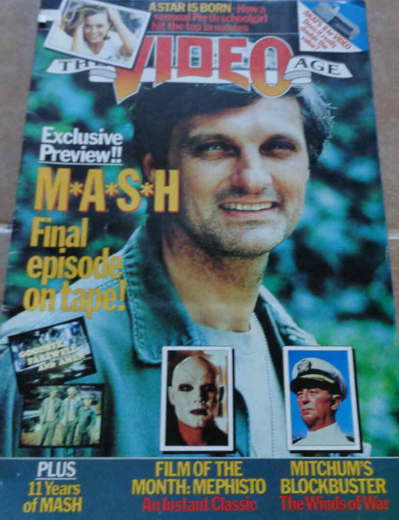VIDEO AGE | THE magazine side cover June 1983