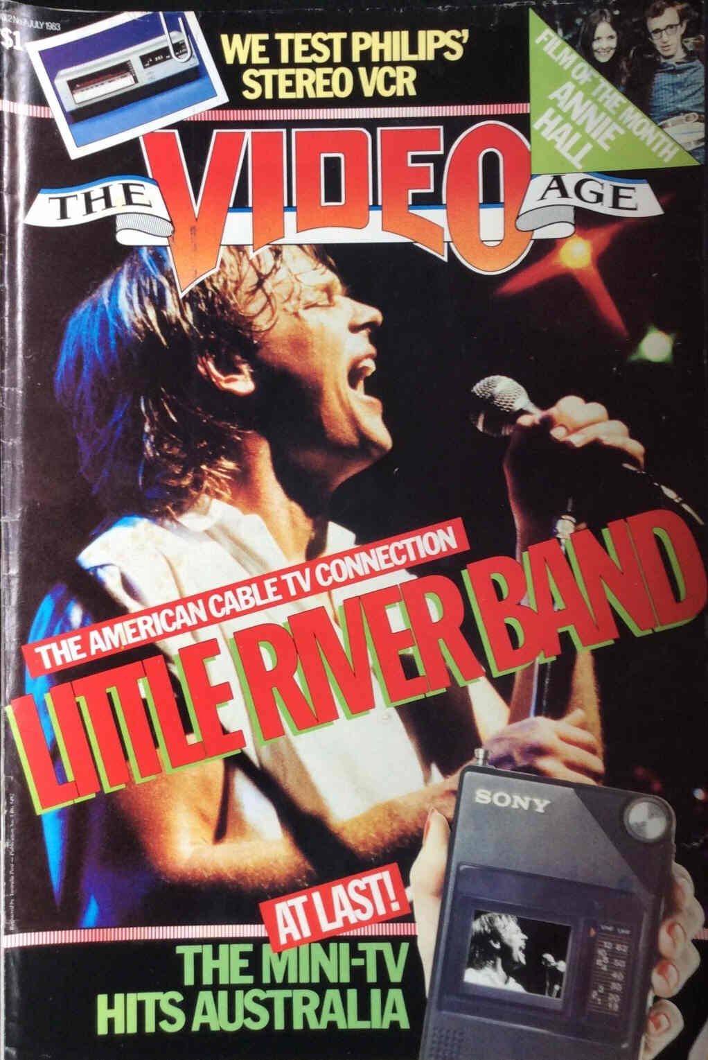 VIDEO AGE | THE magazine side cover July 1983