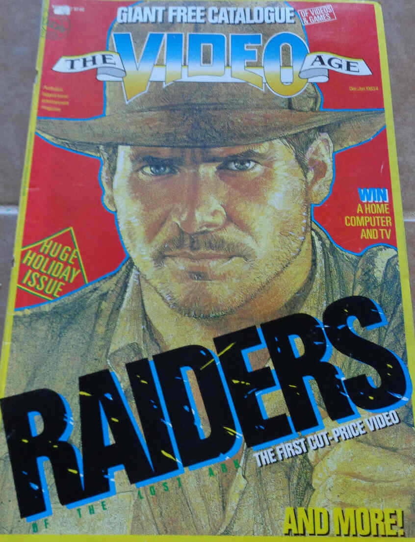 VIDEO AGE | THE magazine side cover December 1983