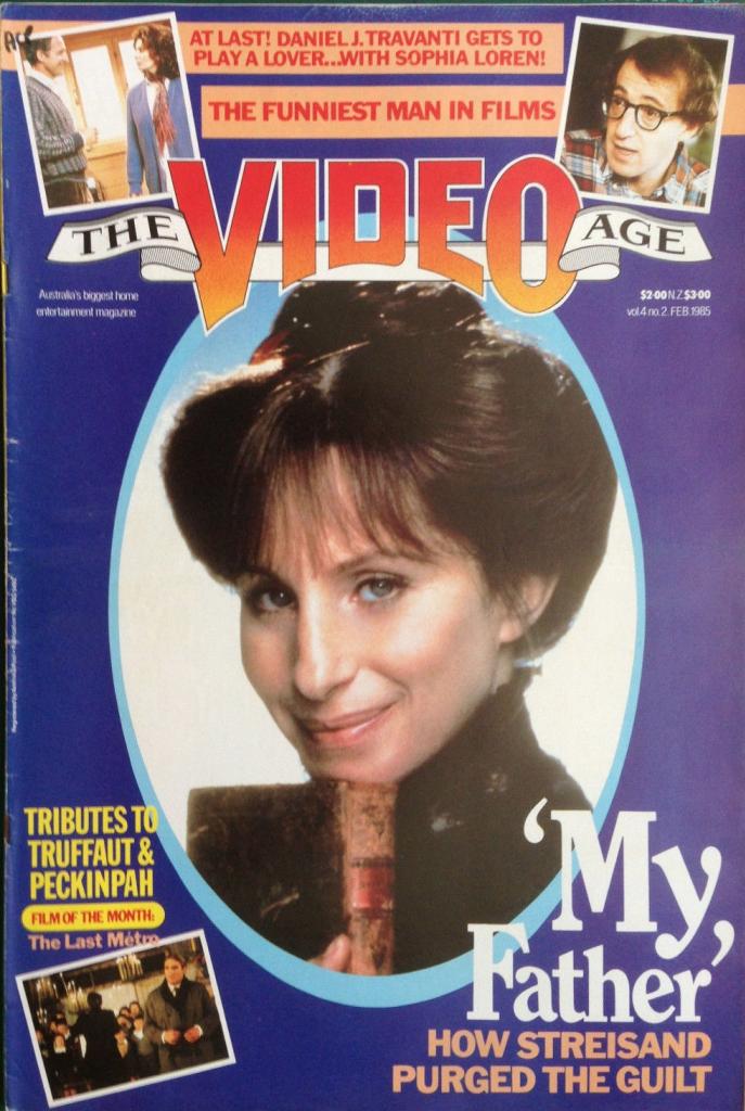 VIDEO AGE | THE magazine side cover February 1985