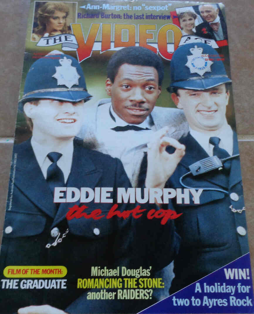 VIDEO AGE | THE magazine side cover July 1985