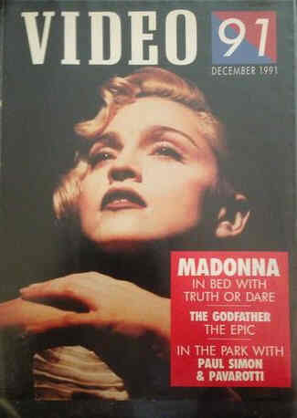 VIDEO (Au) magazine side cover December 1991
