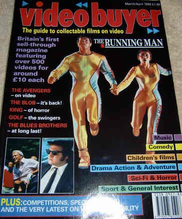 VIDEO BUYER magazine side cover March/April 1990