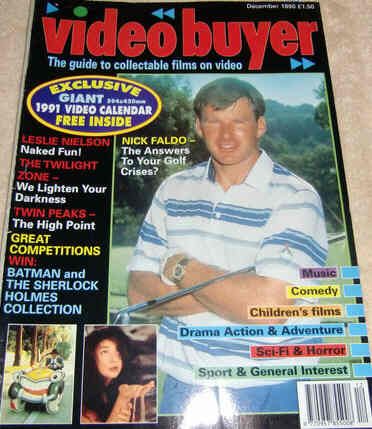 VIDEO BUYER magazine side cover December 1990