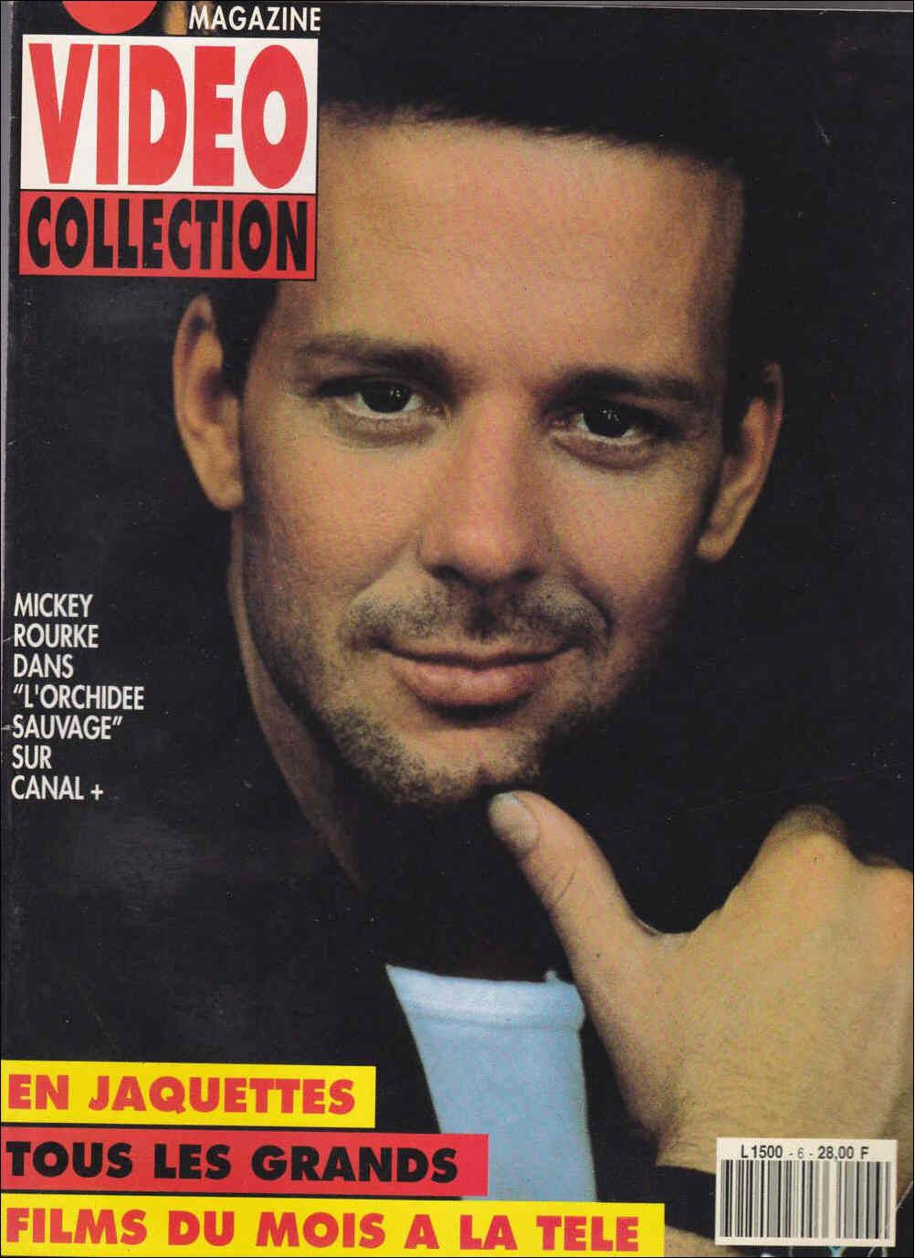 VIDEO COLLECTION magazine side cover Issue 6  1992